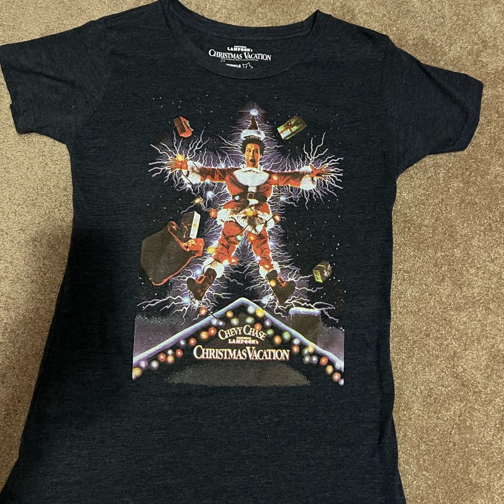 Ripple Junction Christmas Vacation Tee - Black